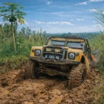 Offroad salah satu kegiatan gathering di sentul