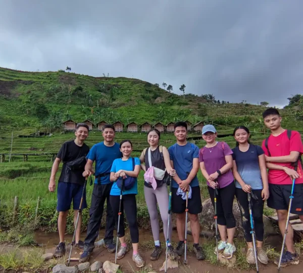 Photo peserta menuju goa garunggang